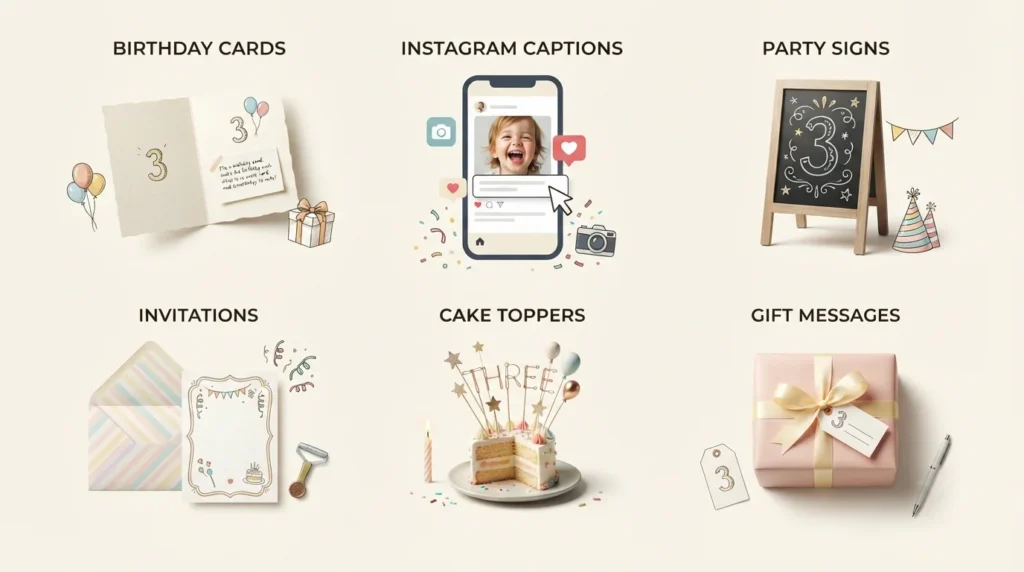 3rd birthday rhymes