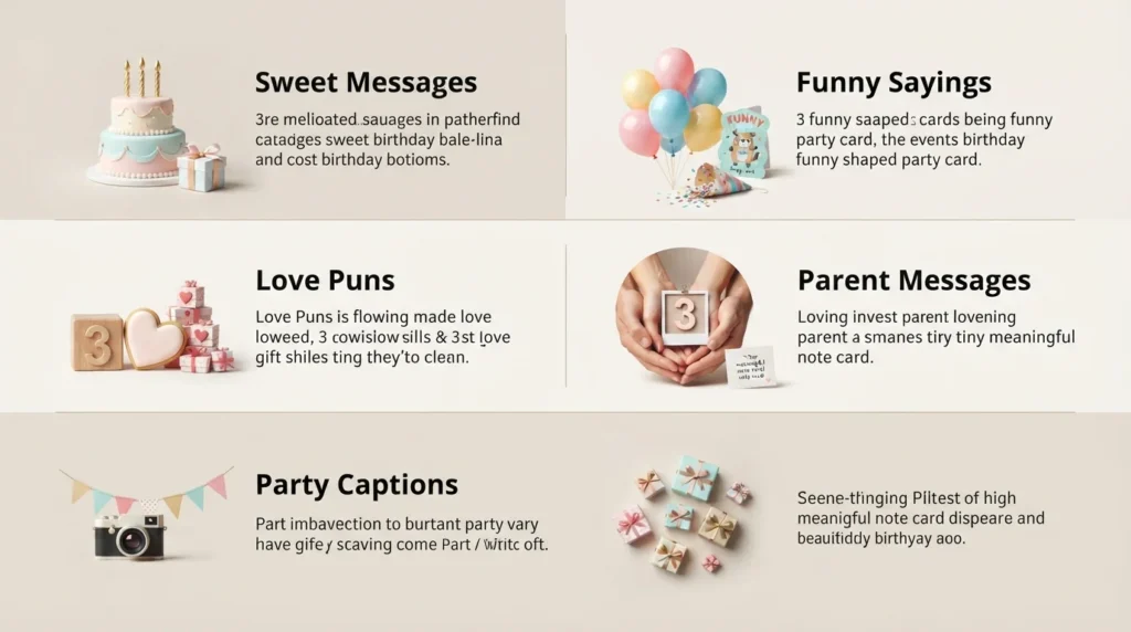 3rd birthday sayings