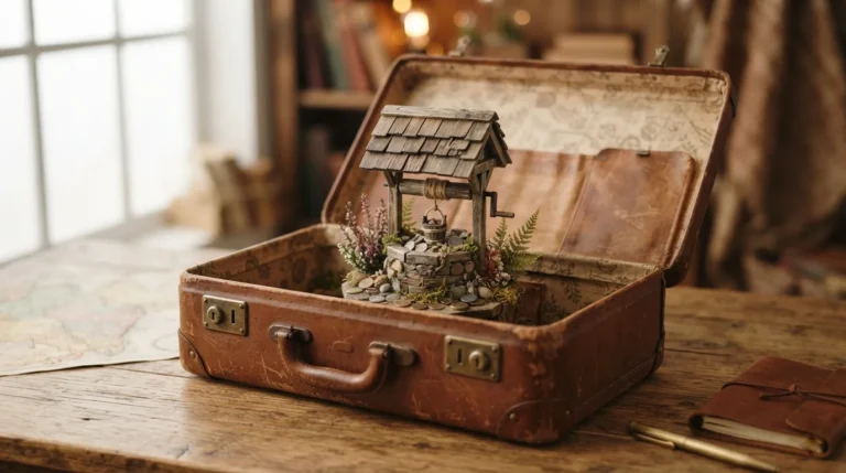a well in a case