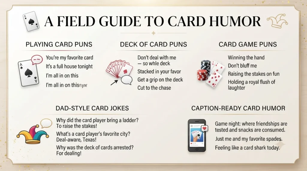 card puns