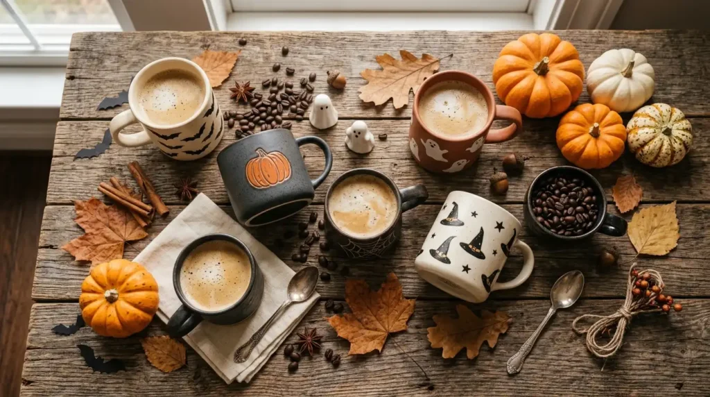 halloween coffee puns